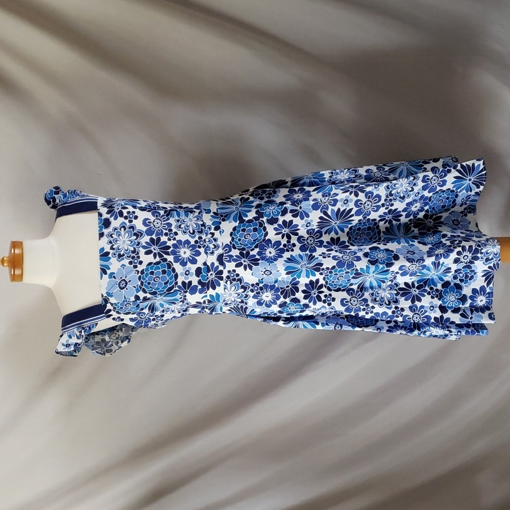 NEW Tahari ASL Floral Ruffle Strap Minidress